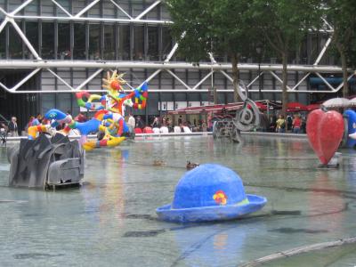 Photo Fontaine Stravinsky - voyage Paris