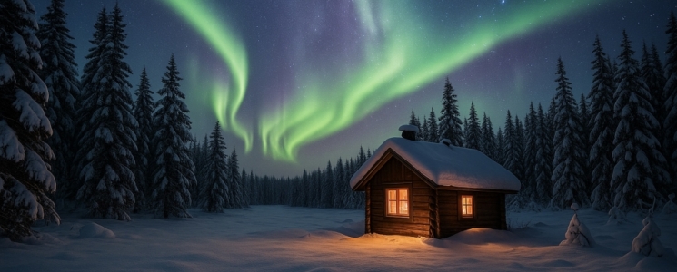 Photo Découverte de la Laponie finlandaise : un voyage au cœur des aurores boréales - voyage Rovaniemi