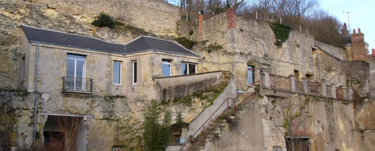 Photo Les maisons troglodytes - voyage Vouvray
