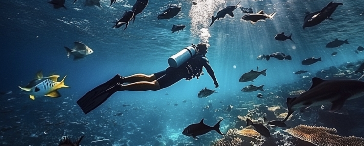 Photo Explorer la faune marine des Maldives : 5 sites de plongée à ne pas manquer - voyage Malé