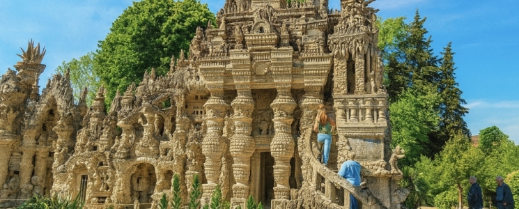 Photo Palais idéal du facteur Cheval - voyage Hauterives
