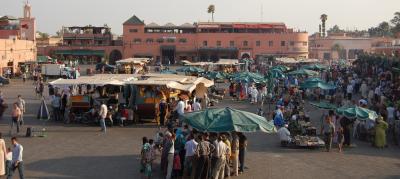 Photo Place Jemâa-el-Fna - voyage Marrakech