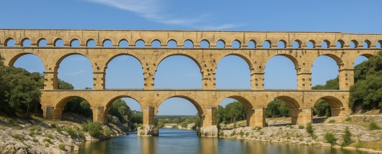 Photo Le Pont du Gard : un chef-d’œuvre romain entre histoire et nature - voyage Vers-Pont-du-Gard
