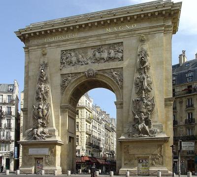 Photo Porte Saint-Denis - voyage Paris