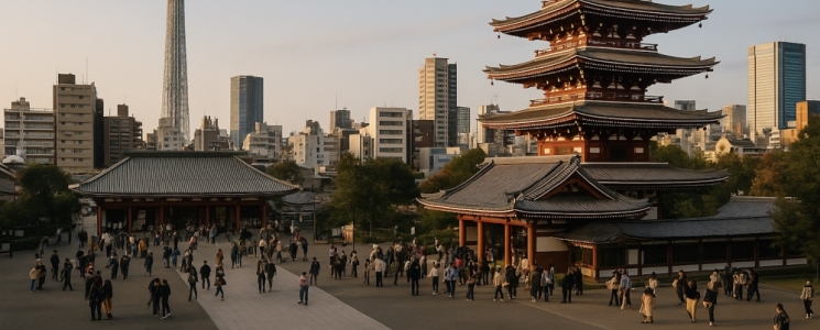 Photo Tokyo : quand la modernité flirte avec la tradition - voyage Tokyo