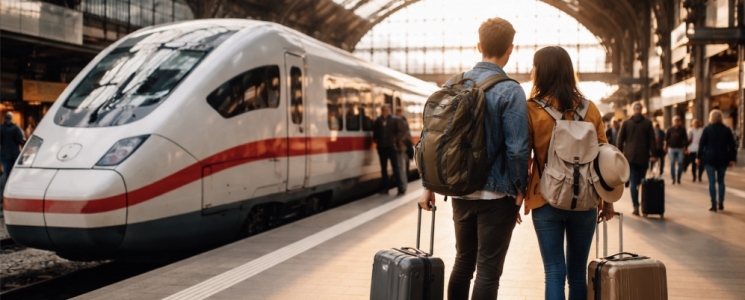 Photo Voyager en train en Europe : conseils pratiques pour un voyage r&eacute;ussi - voyage Paris